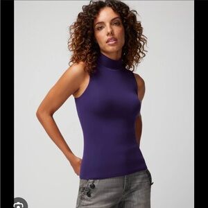 Forme mock neck tank